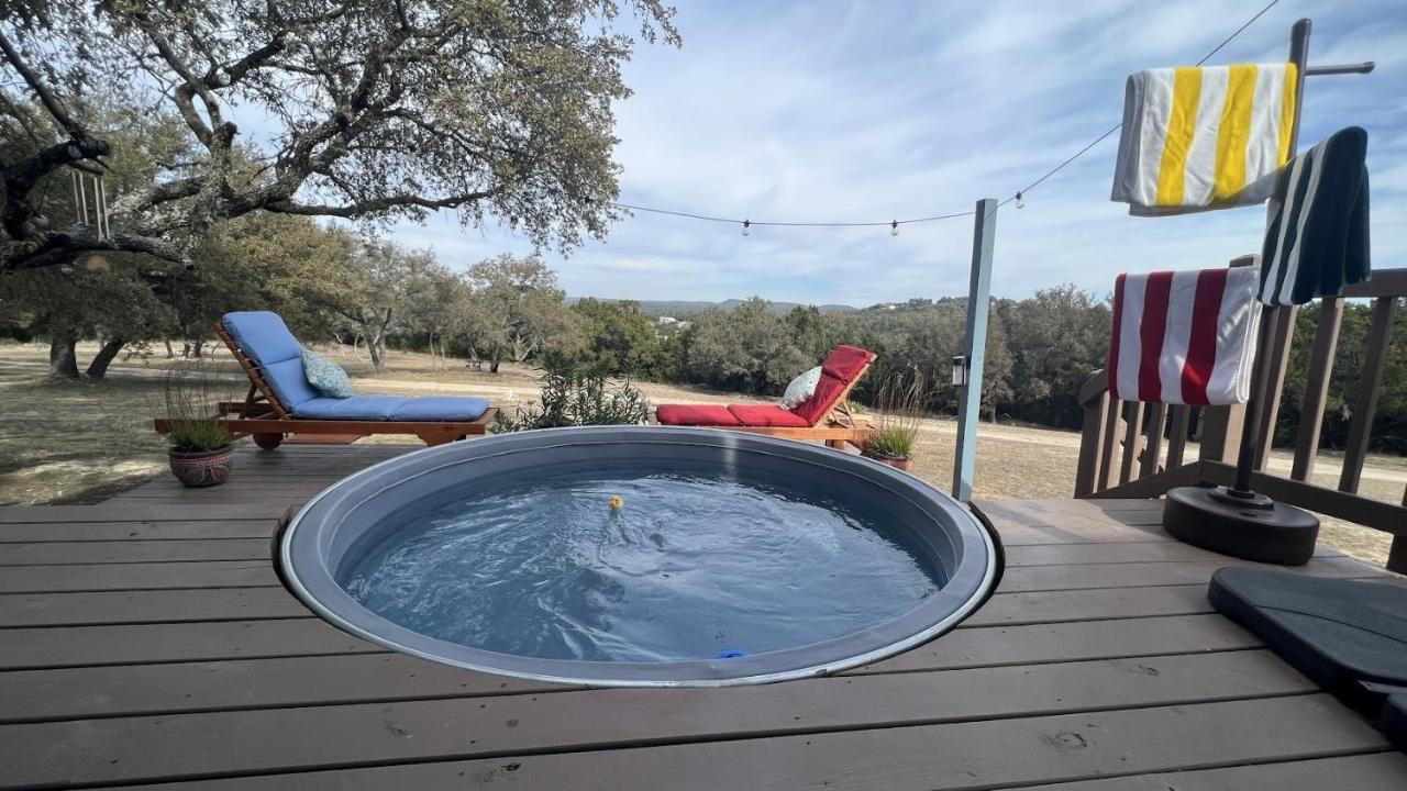 Hill Country Highland'S Bluebonnet Cottage Марбъл Фолс Екстериор снимка