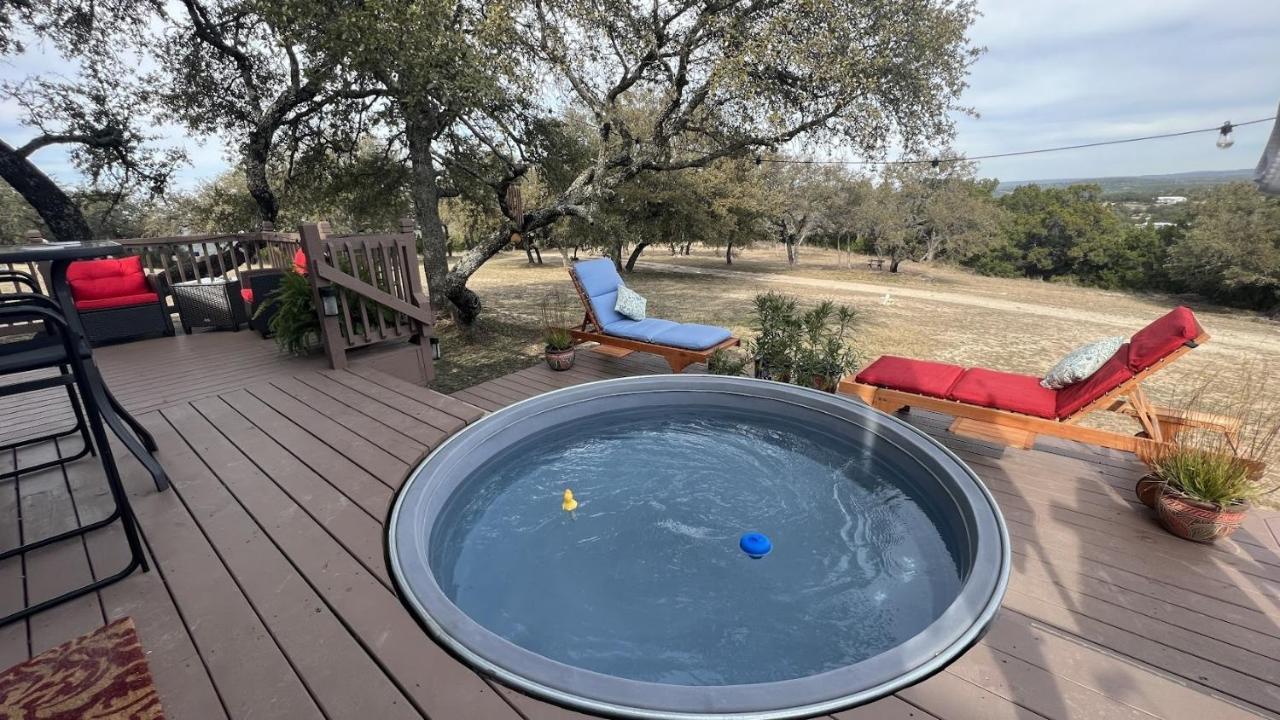 Hill Country Highland'S Bluebonnet Cottage Марбъл Фолс Екстериор снимка