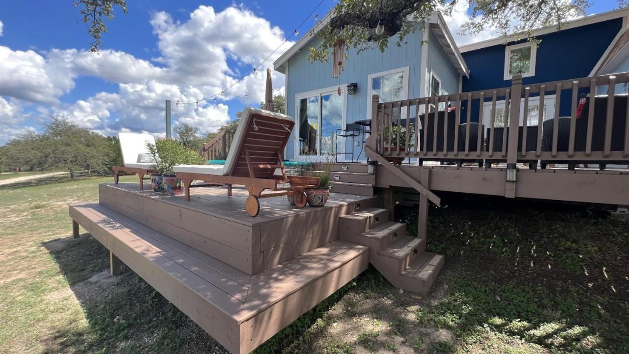 Hill Country Highland'S Bluebonnet Cottage Марбъл Фолс Екстериор снимка
